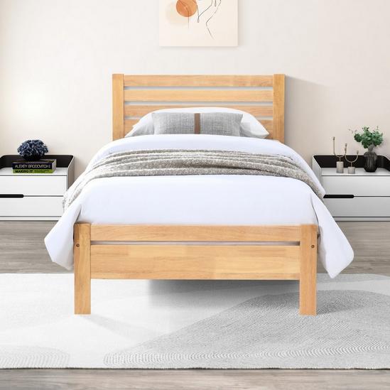 Beds Dylan Rustic Solid Wooden Scandi Bedframe In 3 Sizes Beds Dylan Rustic Solid Wooden Scandi Bedframe In 3 Sizes